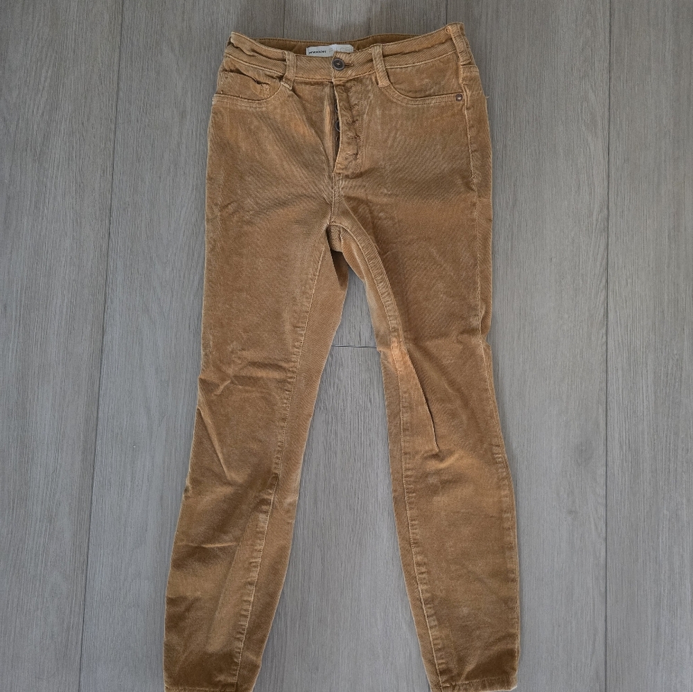 Pilcro Corduroy High-Rise Skinny Jeans